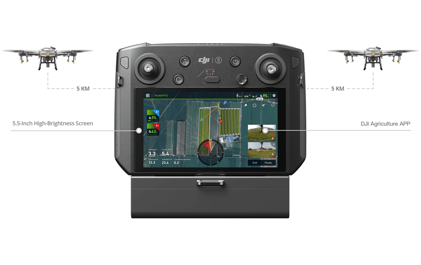 CONTROL REMOTO DJI AGRAS T10/T30